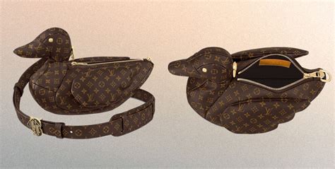 Louis Vuitton duck lanyard